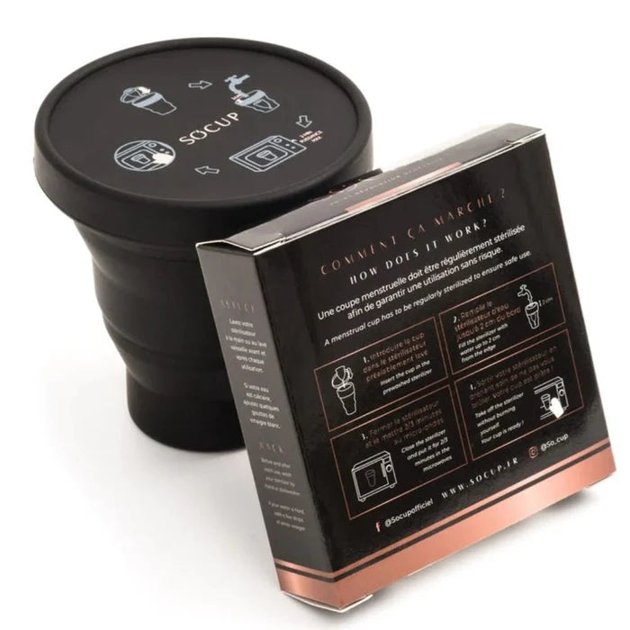Stérilisateur Rétractable Pour Coupe Menstruelle - SO'CUP
