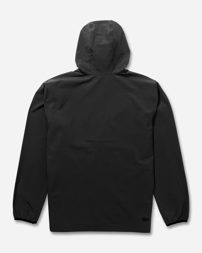Stowaway Windbreaker Jacket - Black Marle