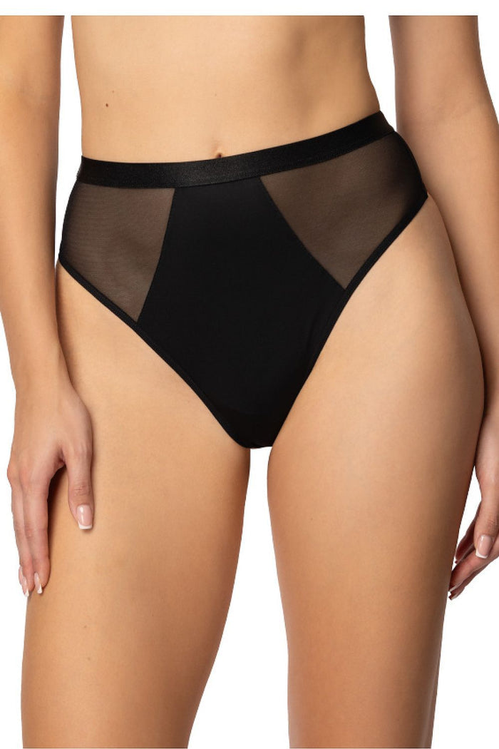 Culotte Mat noir 219310 - vue produit 1 Secretelles
