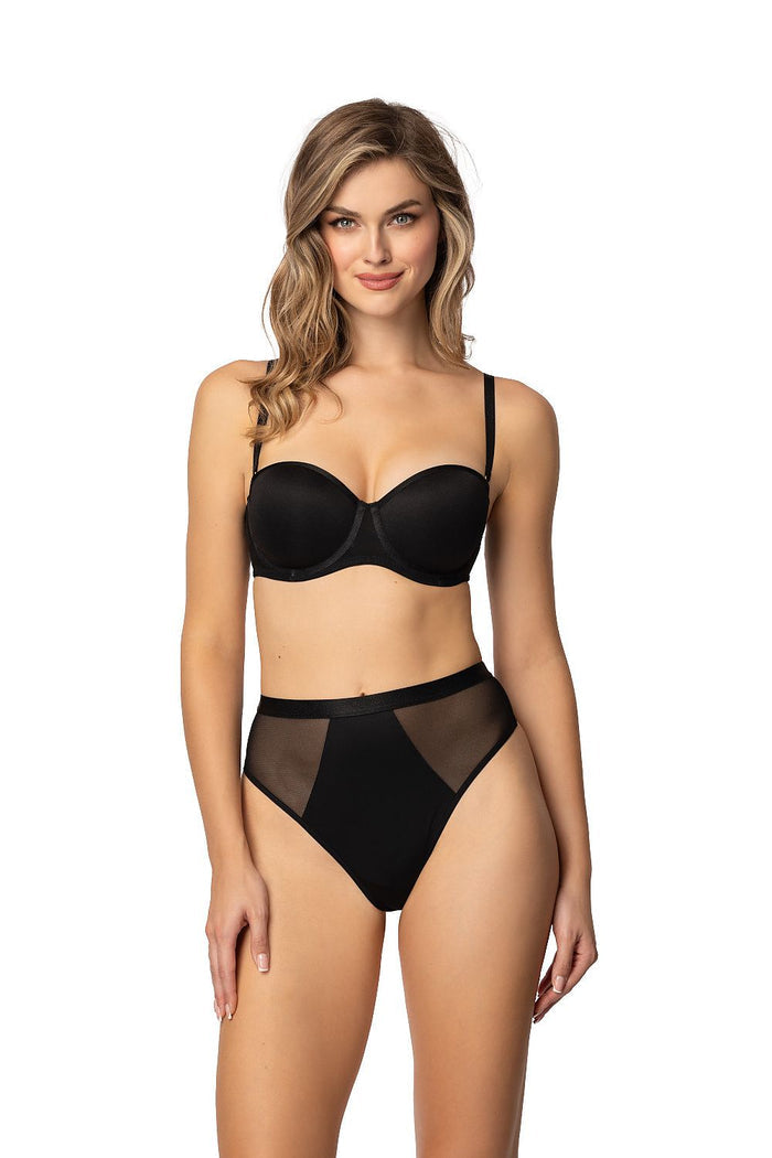 Culotte Mat noir 219310 - vue produit 2 Secretelles