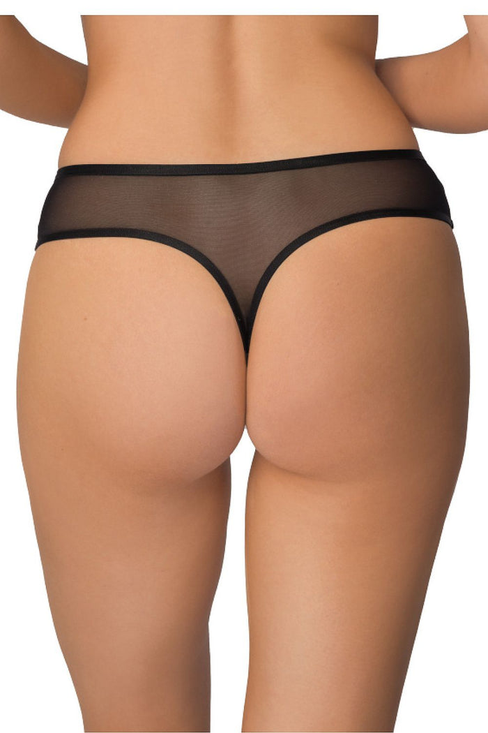 Culotte Mat noir 204209 - vue produit 3 Secretelles