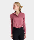 Sunrise Chemise d'équitation anti UV Sunrise femme | Rose | Horse Pilot