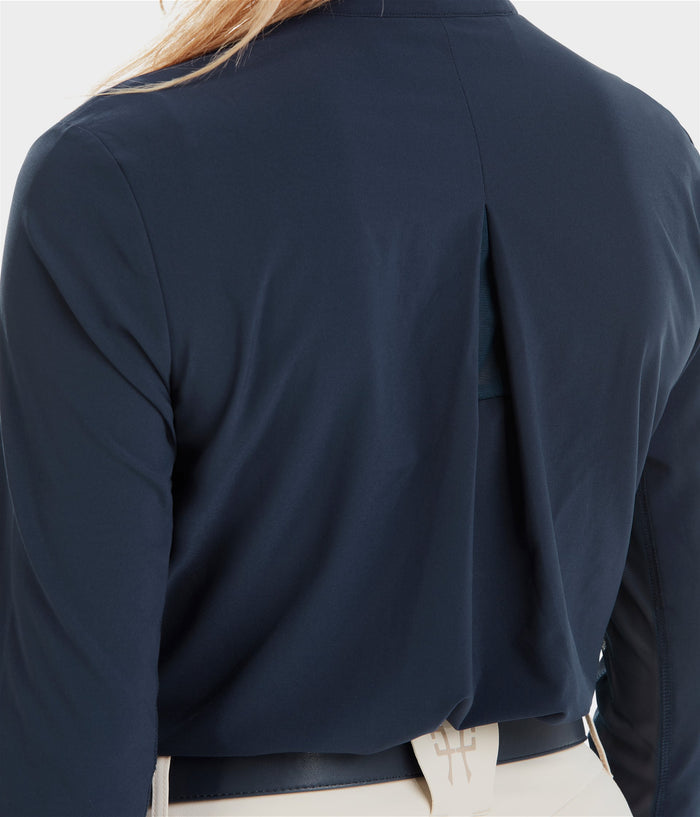 Sunrise Chemise d'équitation anti UV Sunrise femme | Dark Night | Horse Pilot