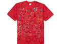 Supreme Clowns Tee Bleached Red