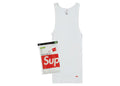 Supreme Hanes Tagless Tank Tops (3 Pack) White