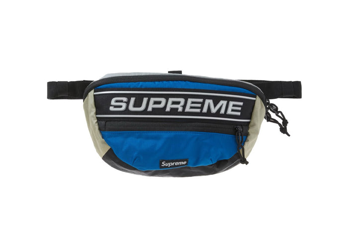 Supreme Logo Waist Bag Blue