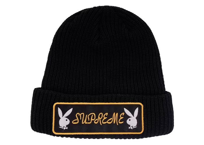 Supreme Playboy Beanie Black