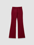 Red Tafira Gabardine Stretch Trousers - Joseph