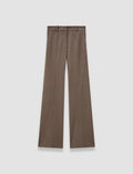 Brown Duke Gabardine Stretch Trousers - Joseph
