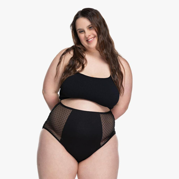 Culotte Menstruelle Taille Haute SPLENDEA Flux Abondant (Nuit) - SO'CUP
