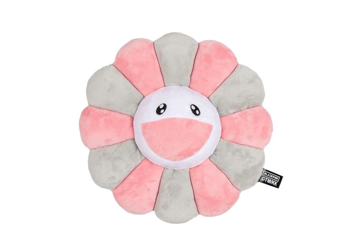 Takashi Murakami Flower Pillow (30cm) Pink/Grey