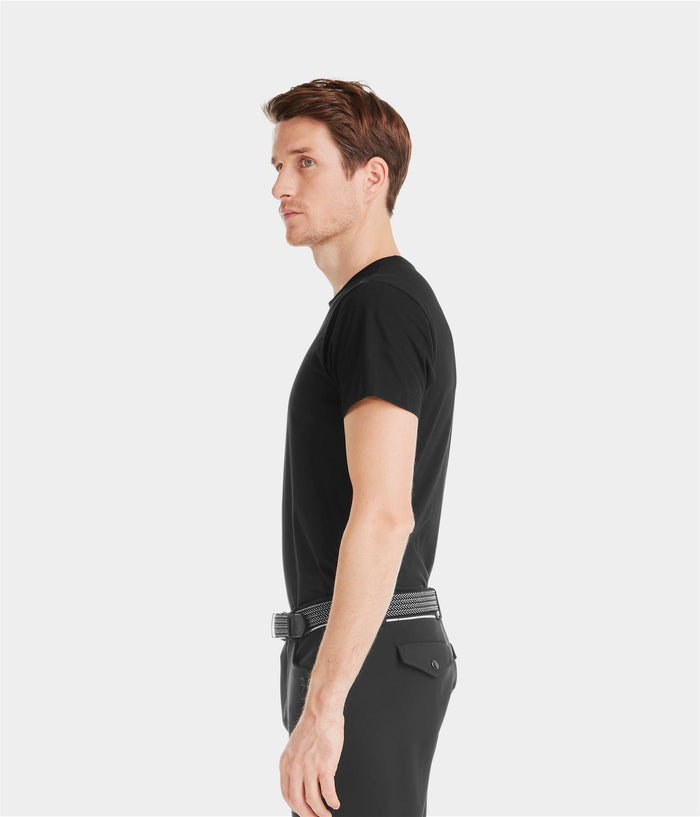 Team T-shirt d'équitation homme | Black