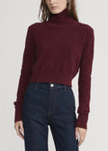 The Cashmere Fleck Turtleneck (Pinot)