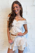 The Sutton Top Brown, adeline boutique, dallas boutique, boutique