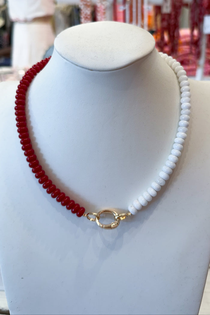 The Team Spirit Necklace Back, adeline boutique, dallas boutique, boutique