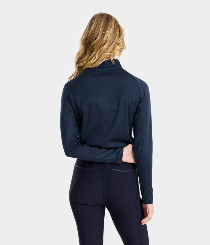 Thermal long-sleeved riding T-shirt for women