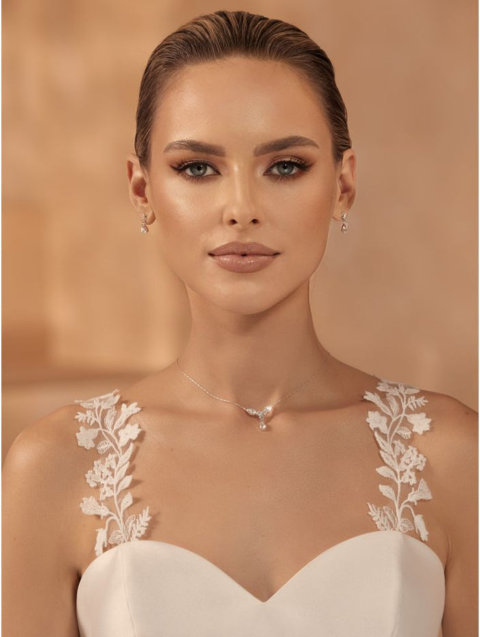 Thick Bridal Lace Strap - Accessory - Bianco Evento