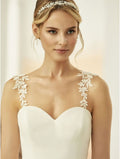 Thick Floral Lace Bridal Strap - Accessory - Bianco Evento