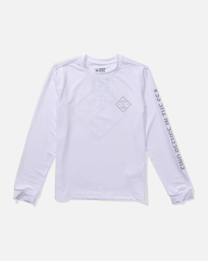 Salty crew SUN PROTECTION Tippet  Sunshirt Kids - White in White