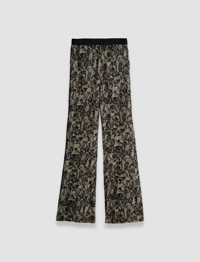 Multicolour Tokyo Patchwork Lace Trousers - Joseph