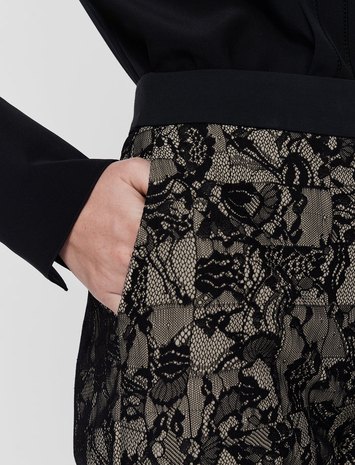Tokyo Patchwork Lace Trousers