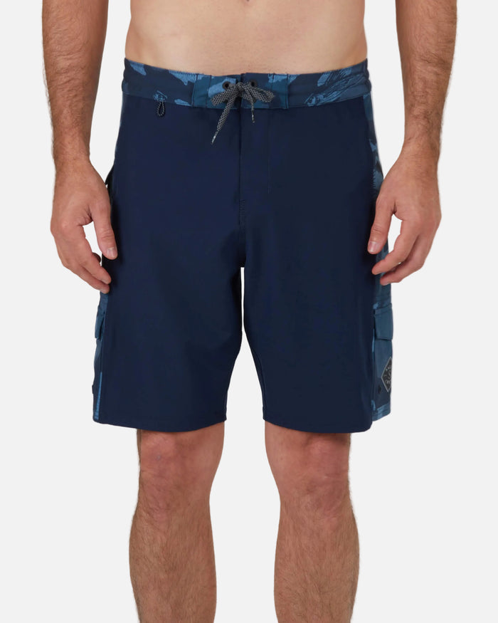 Salty Crew Men - Transom Utility Boardshort - Blue Camo