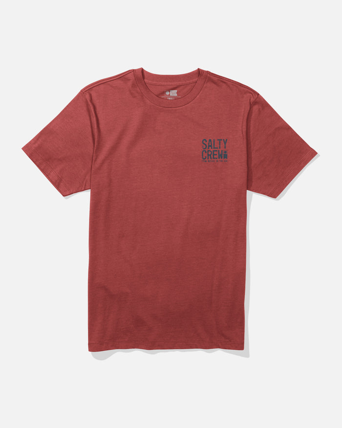 Tried And True Ss Tee - Washed Red