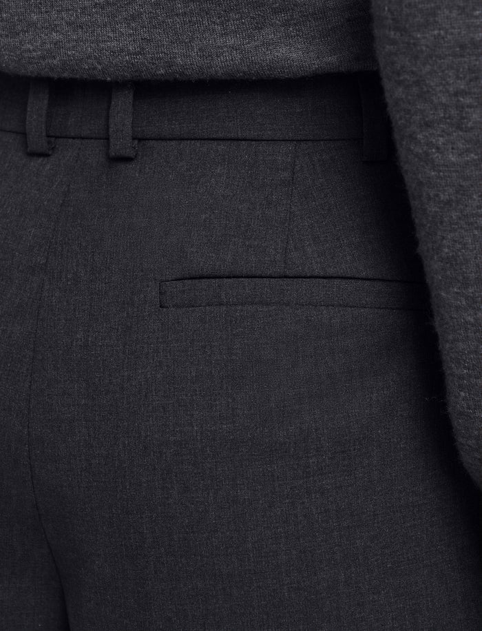 Grey Trina Light Wool Tailoring Trousers - Joseph