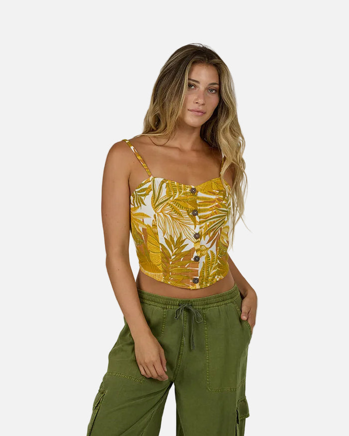 Tropicali Cami - Cream