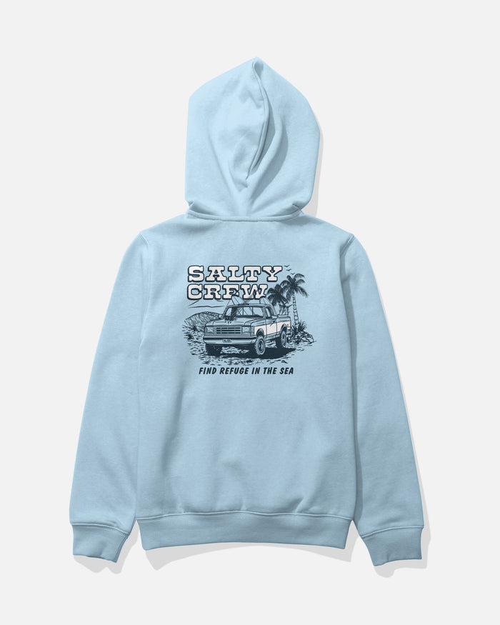 Truck Stop  Fleece Kids - Clear Sky