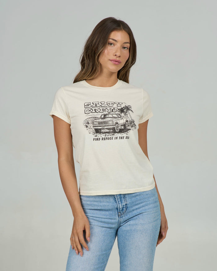 Truck Stop Modern Tee - Off White