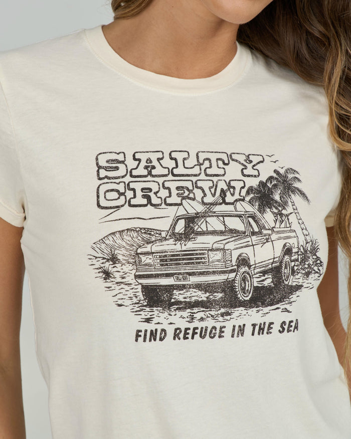Truck Stop Modern Tee - Off White