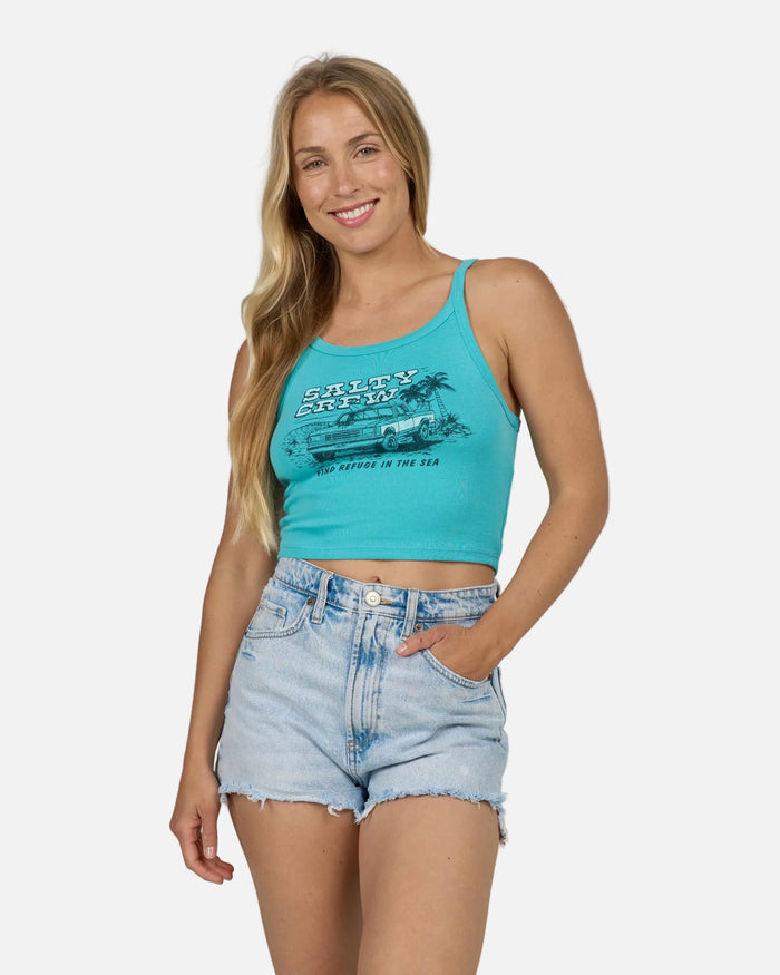 Truck Stop Tank - Turquoise