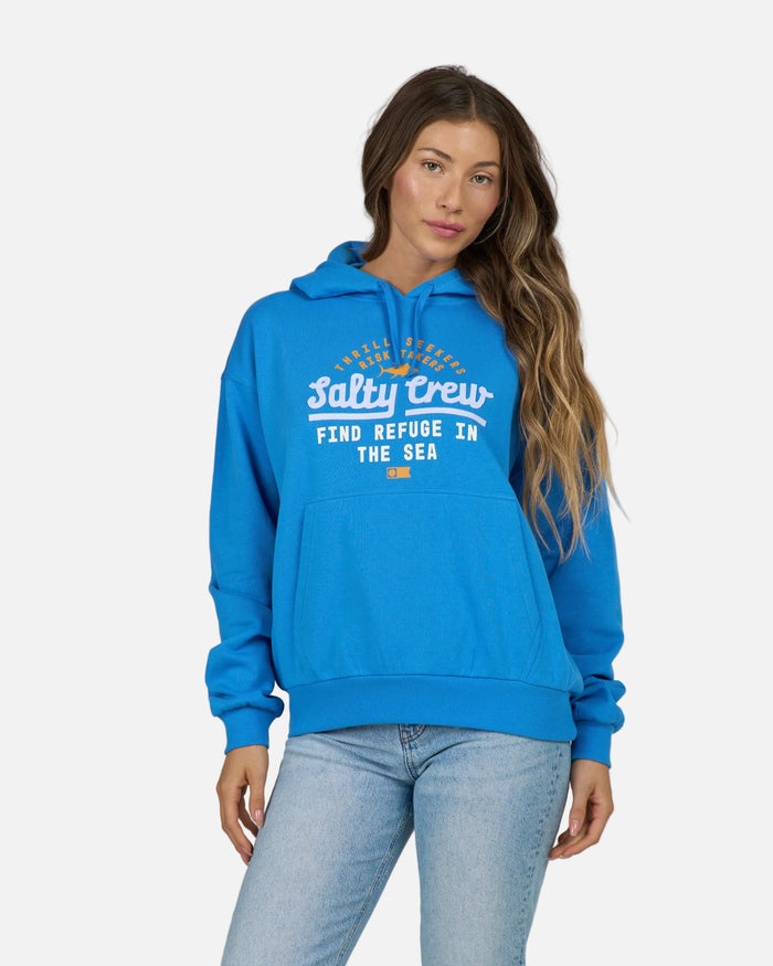 Unscripted Hoody  - Bold Blue