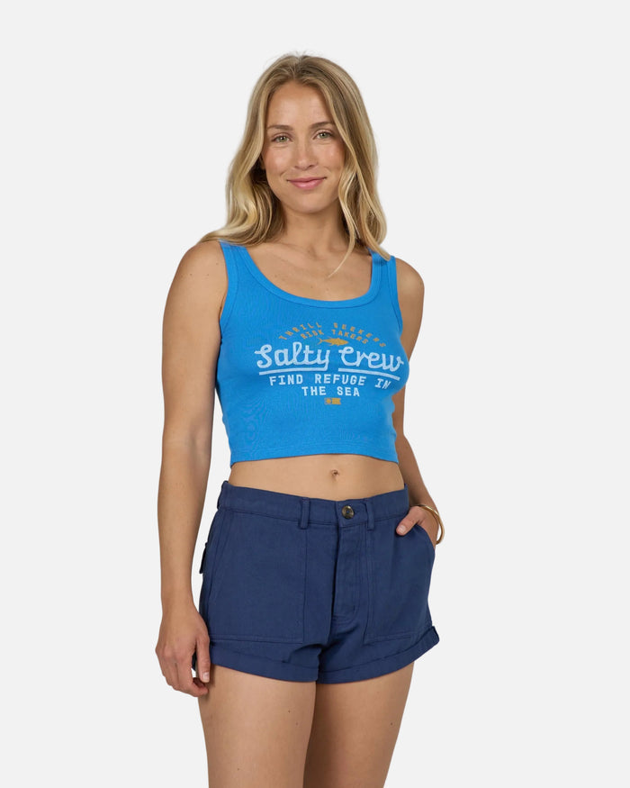 Unscripted Tank - Bold Blue