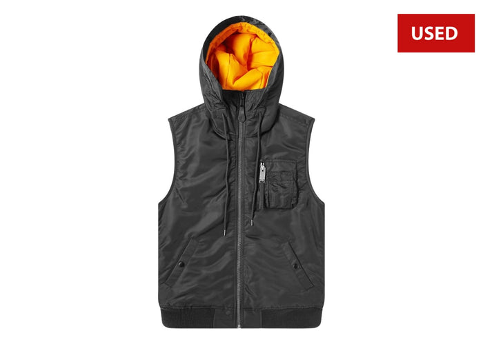 (USED) 1017 ALYX 9SM Hooded MA-1 Vest