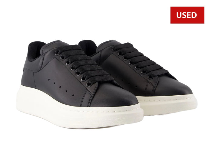 (USED) Alexander McQueen  Oversize Sneakers Black - Sz 8.5