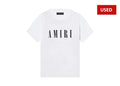 (USED) Amiri Core Logo Tee 'White'