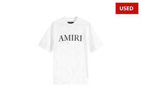 (USED) Amiri Core Logo Tee 'White'