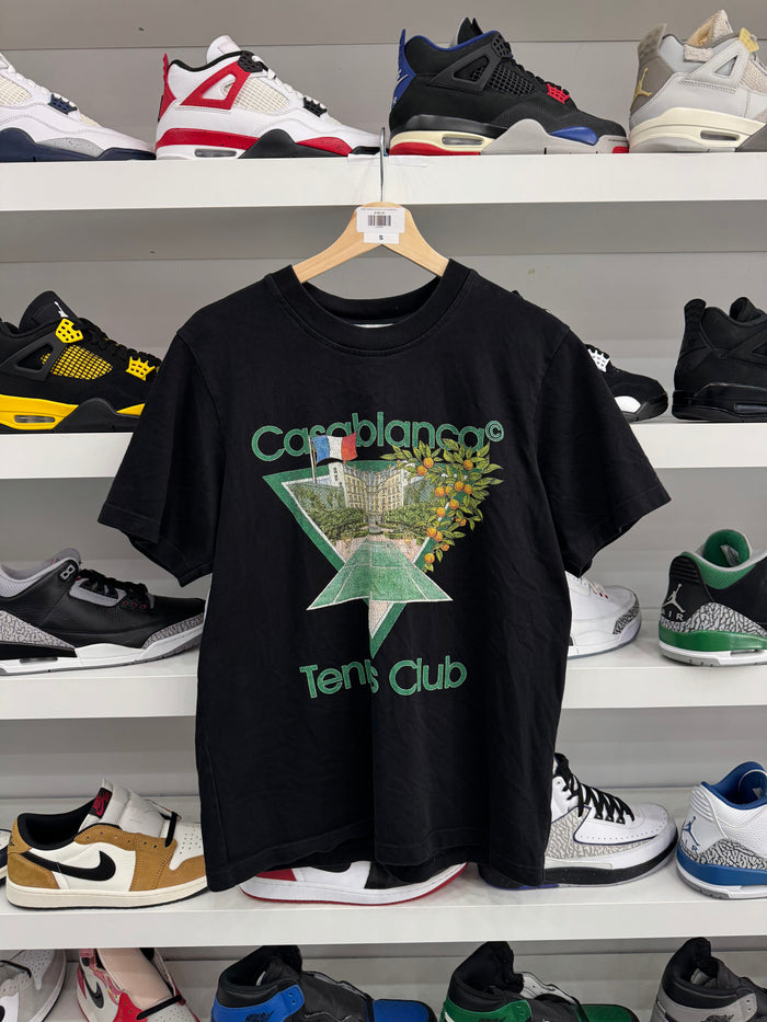 (USED) Casablanca Tennis Club Icon Short Sleeve T‑Shirt