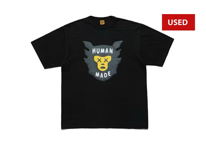 (USED) Human Made x KAWS #1 T-shirt Black (HEATCHECK ARCHIVE)