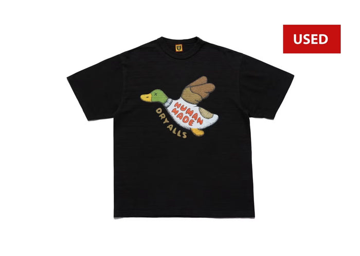 (USED) Human Made x KAWS #2 T-shirt Black (HEATCHECK ARCHIVE)