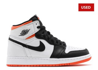 (USED) Jordan 1 High OG Electro Orange (GS) - Sz 4
