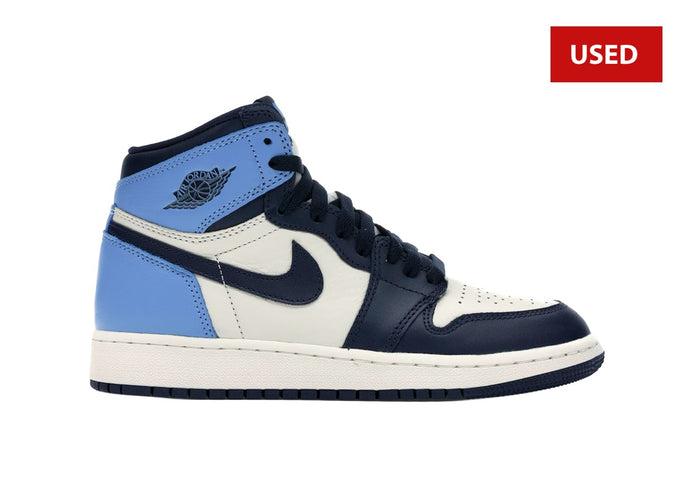 (USED) Jordan 1 Retro High Obsidian (GS) - Sz 6.5
