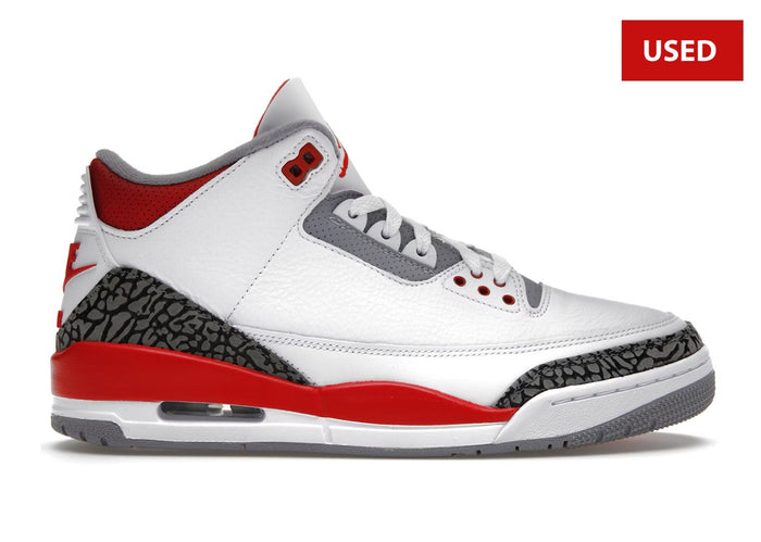 (USED) Jordan 3 Retro Fire Red (2022) - Sz 11.5