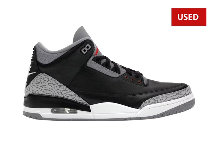 (USED) Jordan 3 Retro OG Black Cement (2024) - Sz 9