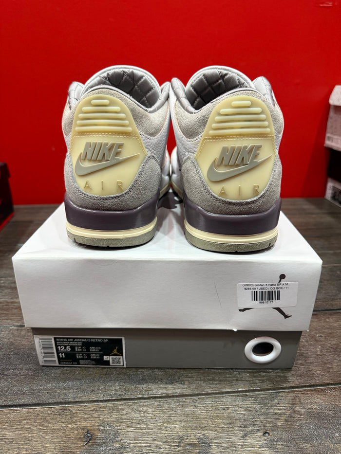 (USED) Jordan 3 Retro SP A Ma Maniére (W) - Sz 11
