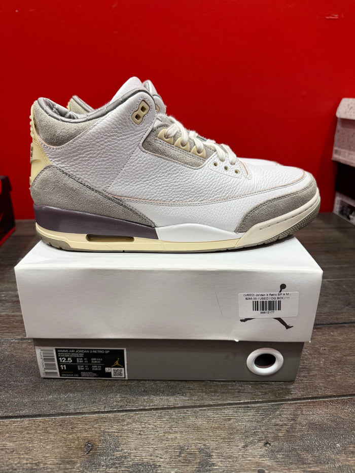 (USED) Jordan 3 Retro SP A Ma Maniére (W) - Sz 11