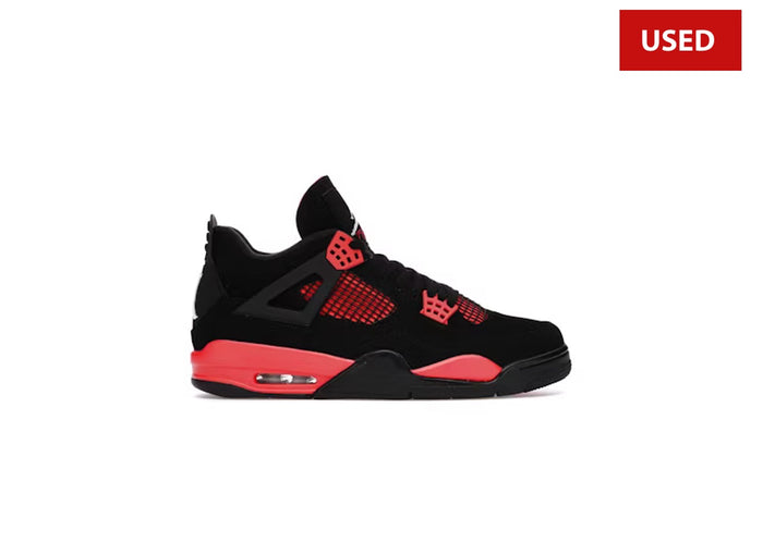(USED) Jordan 4 Retro Red Thunder - Sz 8.5