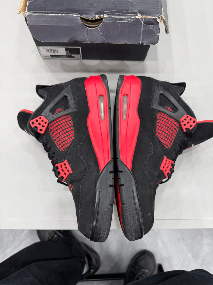 (USED) Jordan 4 Retro Red Thunder - Sz 8.5